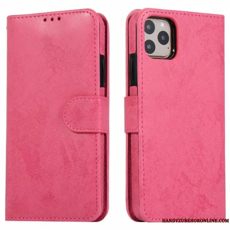 Mobilcover Læder Cover iPhone 14 Vintage Aftagelig