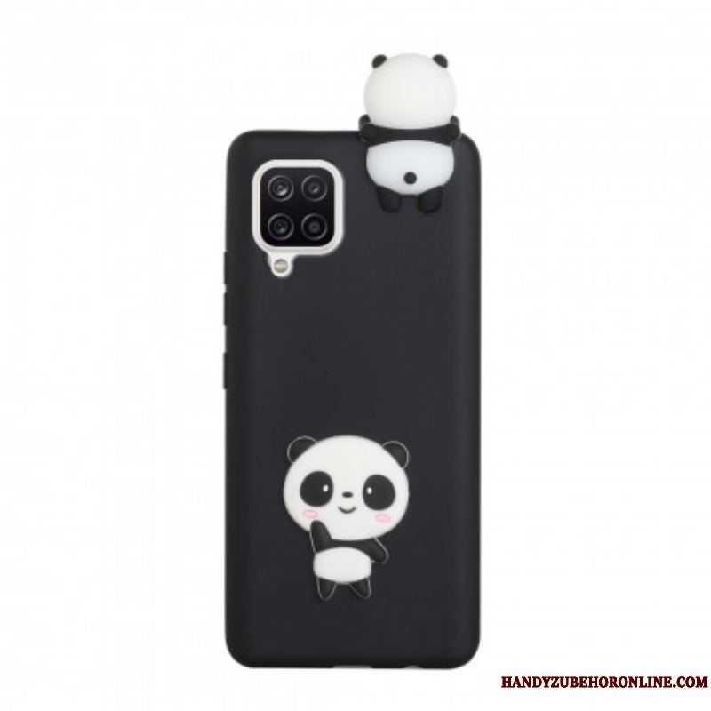 Mobilcover Samsung Galaxy A42 5G Min Panda 3d