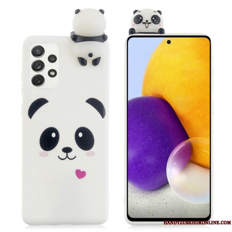 Mobilcover Samsung Galaxy A53 5G Elsker Panda 3d