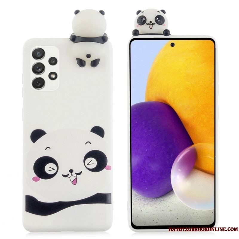 Mobilcover Samsung Galaxy A53 5G Elsker Panda 3d