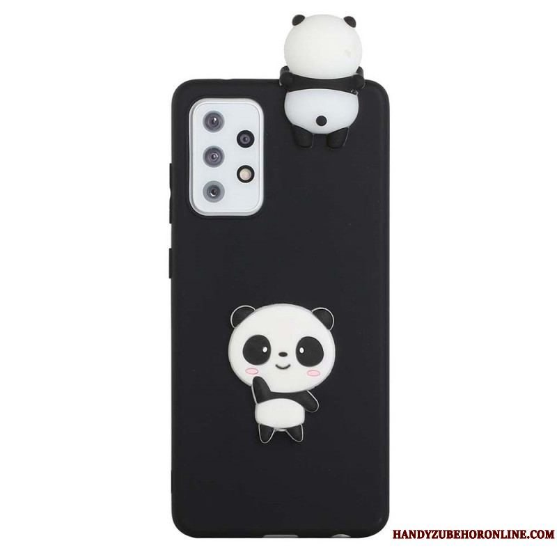 Mobilcover Samsung Galaxy A53 5G Min Panda 3d