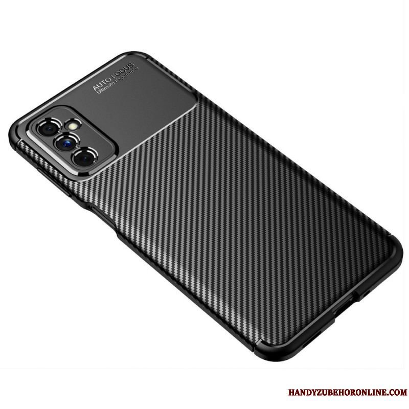 Mobilcover Samsung Galaxy M52 5G Fleksibel Kulfibertekstur