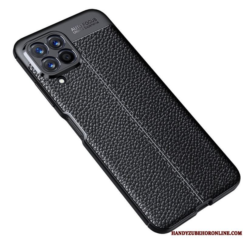 Mobilcover Samsung Galaxy M53 5G Lychee Læder Stil