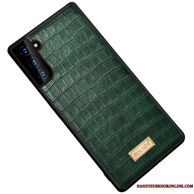 Mobilcover Samsung Galaxy S22 5G Sulada Krokodilleskindeffekt