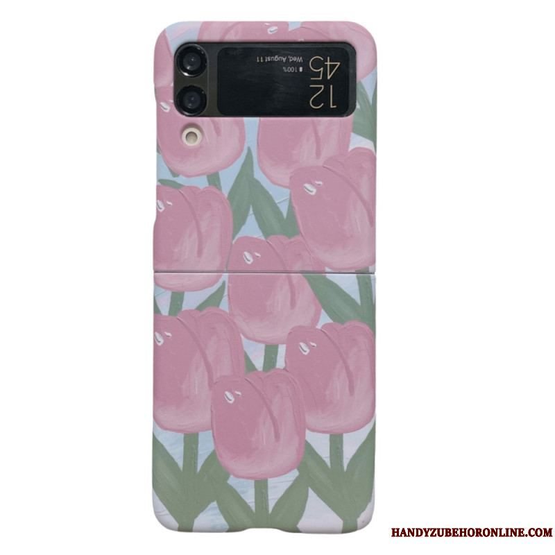 Mobilcover Samsung Galaxy Z Flip 4 Flip Cover Blomster