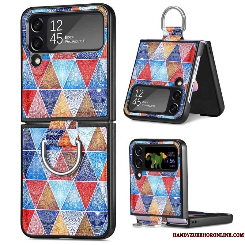 Mobilcover Samsung Galaxy Z Flip 4 Flip Cover Fantasy Med Ring Caseneo