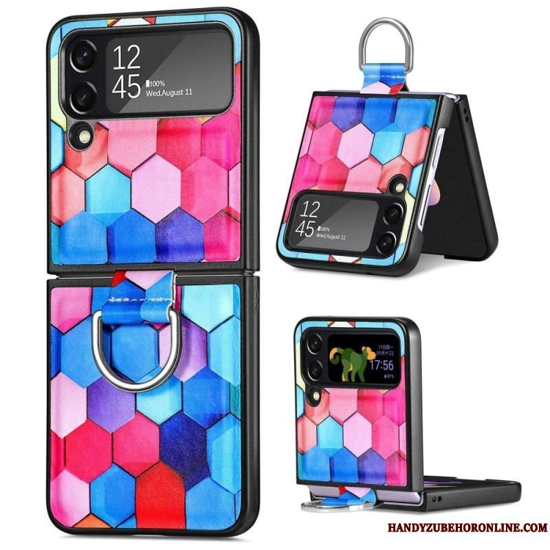 Mobilcover Samsung Galaxy Z Flip 4 Flip Cover Fantasy Med Ring Caseneo