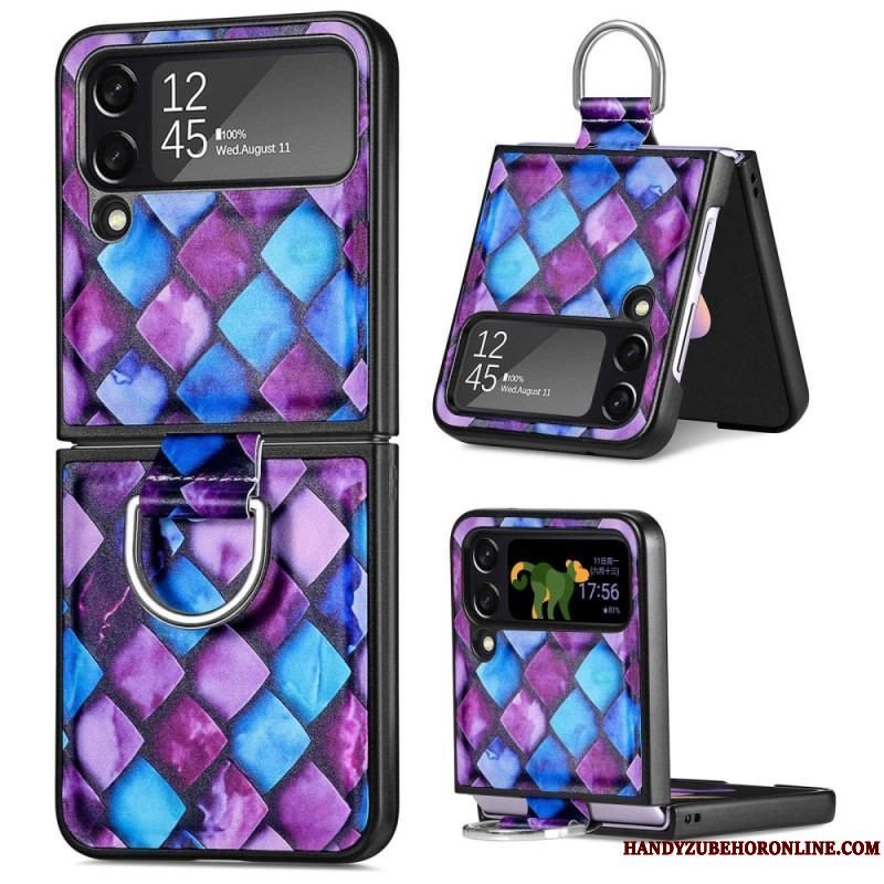 Mobilcover Samsung Galaxy Z Flip 4 Flip Cover Fantasy Med Ring Caseneo