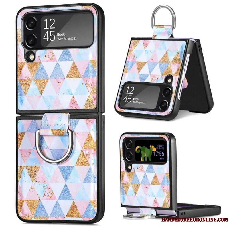 Mobilcover Samsung Galaxy Z Flip 4 Flip Cover Fantasy Med Ring Caseneo