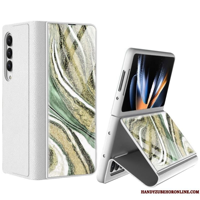 Mobilcover Samsung Galaxy Z Fold 4 Gkk Marble Waves