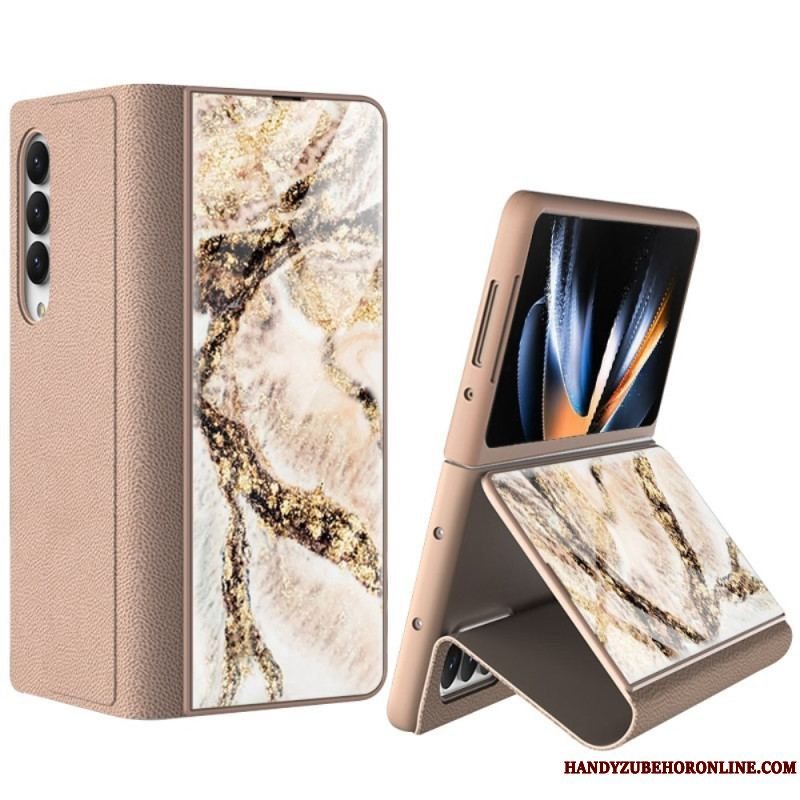 Mobilcover Samsung Galaxy Z Fold 4 Gkk Marble Waves