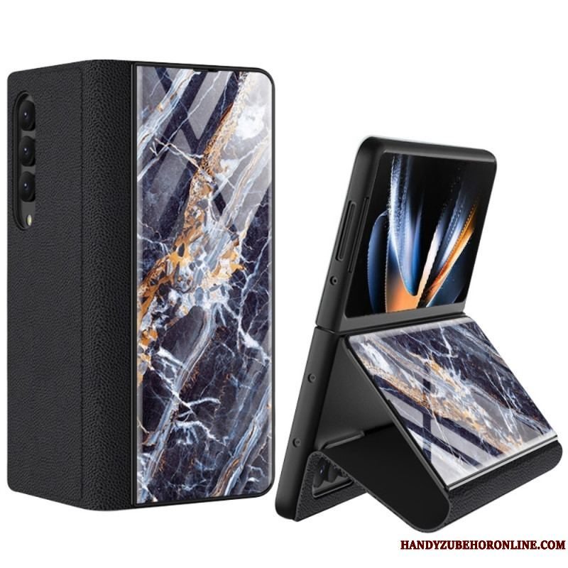 Mobilcover Samsung Galaxy Z Fold 4 Gkk Marble Waves