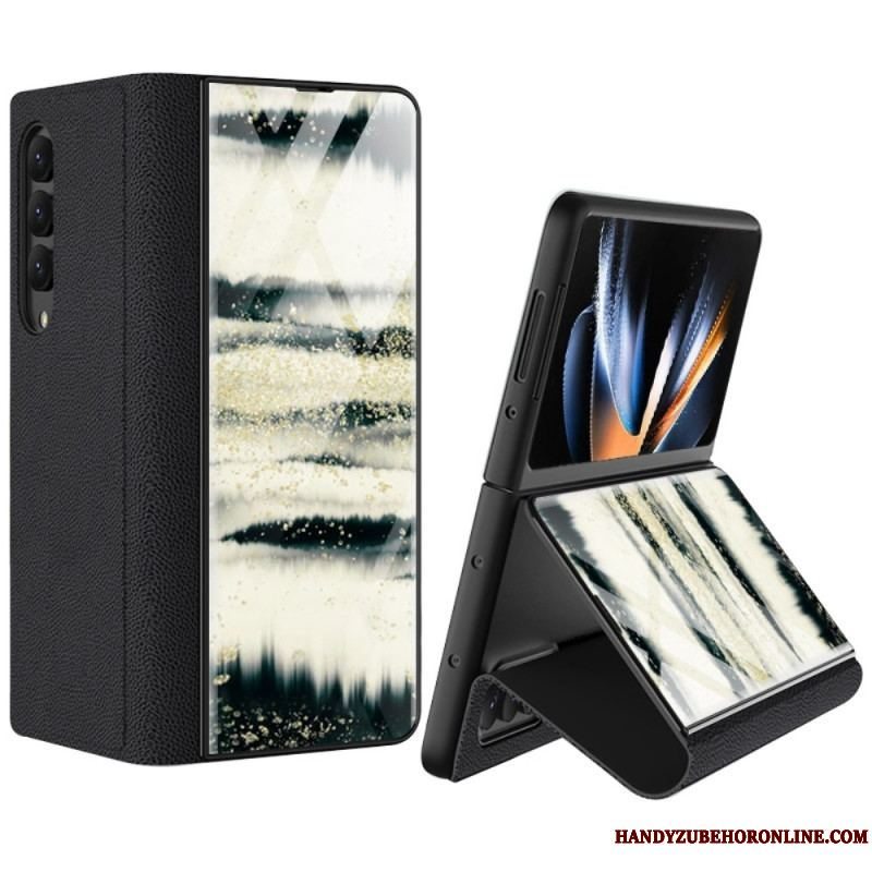 Mobilcover Samsung Galaxy Z Fold 4 Gkk Marble Waves