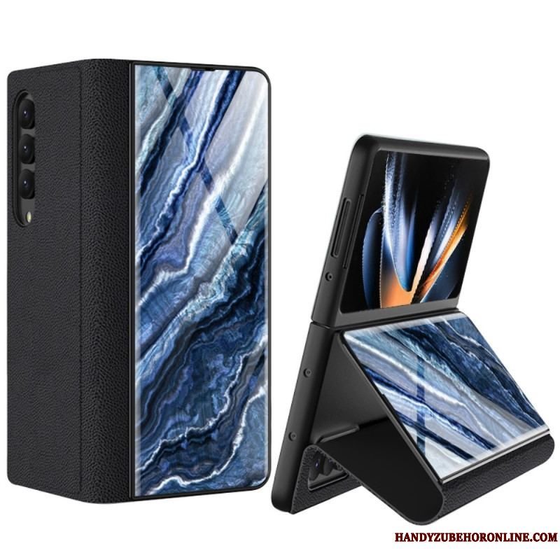 Mobilcover Samsung Galaxy Z Fold 4 Gkk Marble Waves