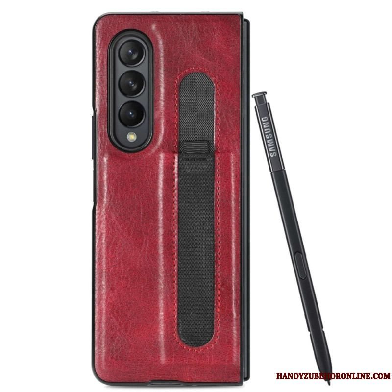 Mobilcover Samsung Galaxy Z Fold 4 Stylus I Imiteret Læder