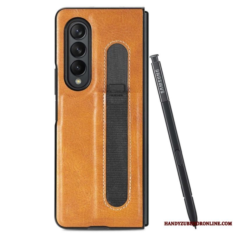 Mobilcover Samsung Galaxy Z Fold 4 Stylus I Imiteret Læder