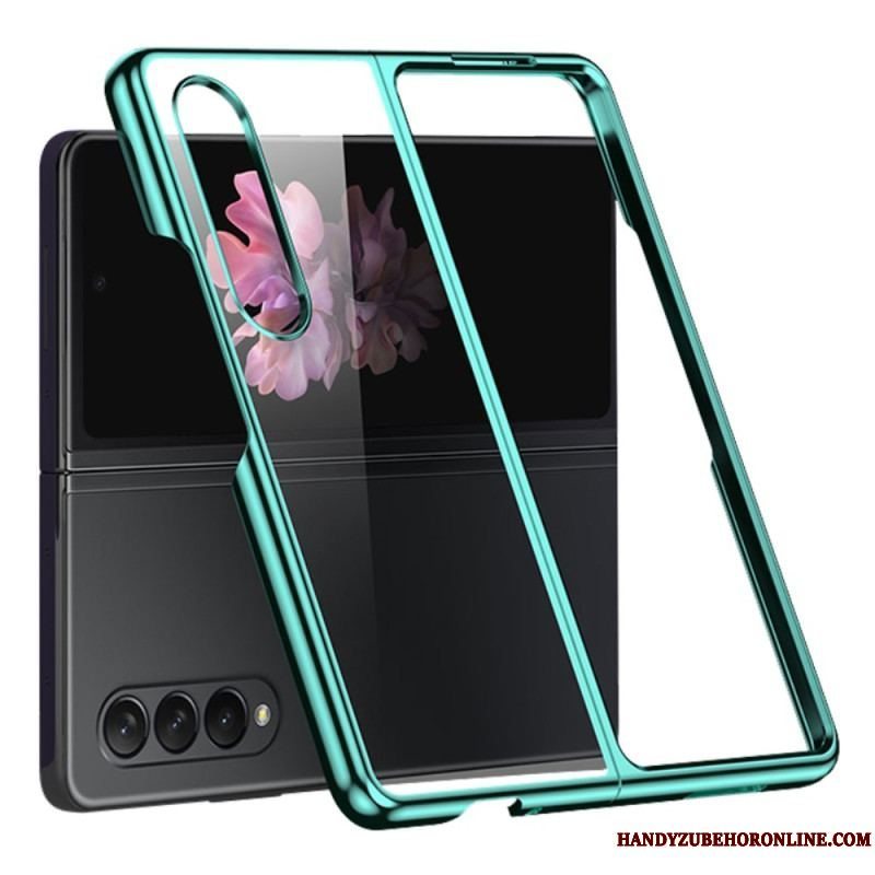 Mobilcover Samsung Galaxy Z Fold 4 Transparent Metallisk