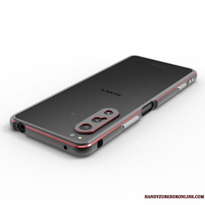Mobilcover Sony Xperia 5 IV Beskyttelsessæt Beskyttelse Af Kofangerramme Og Bagfotomodul