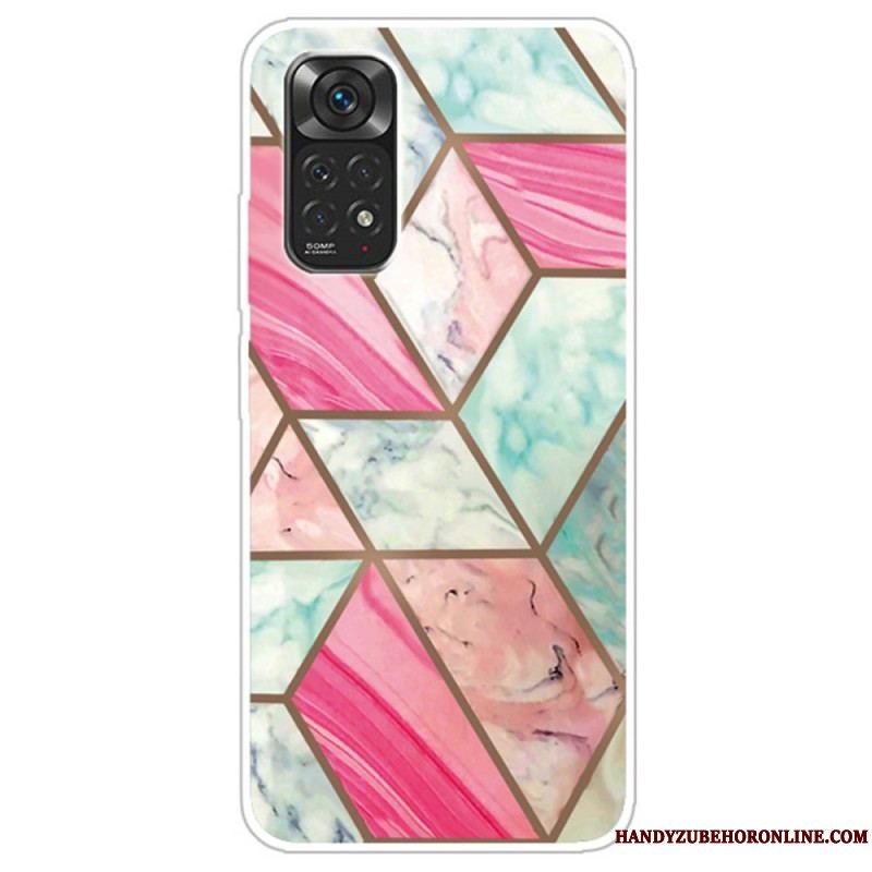 Mobilcover Xiaomi Redmi Note 11 / 11S Marmor Geometri