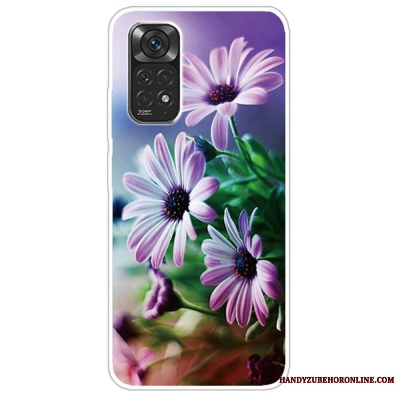 Mobilcover Xiaomi Redmi Note 11 Pro / 11 Pro 5G Realistiske Blomster