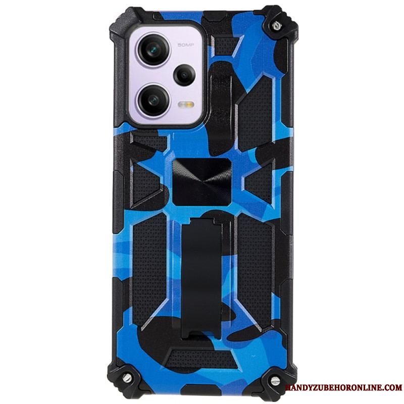 Mobilcover Xiaomi Redmi Note 12 5G Camouflage Aftagelig Støtte