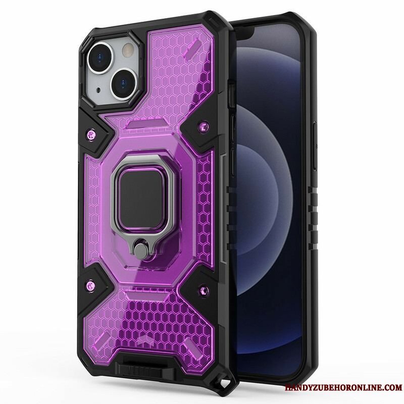 Mobilcover iPhone 13 Mini Honeycomb Med Ring