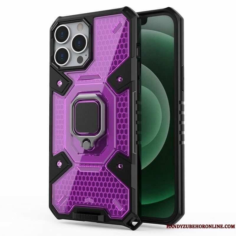 Mobilcover iPhone 13 Pro Max Honeycomb Med Ring