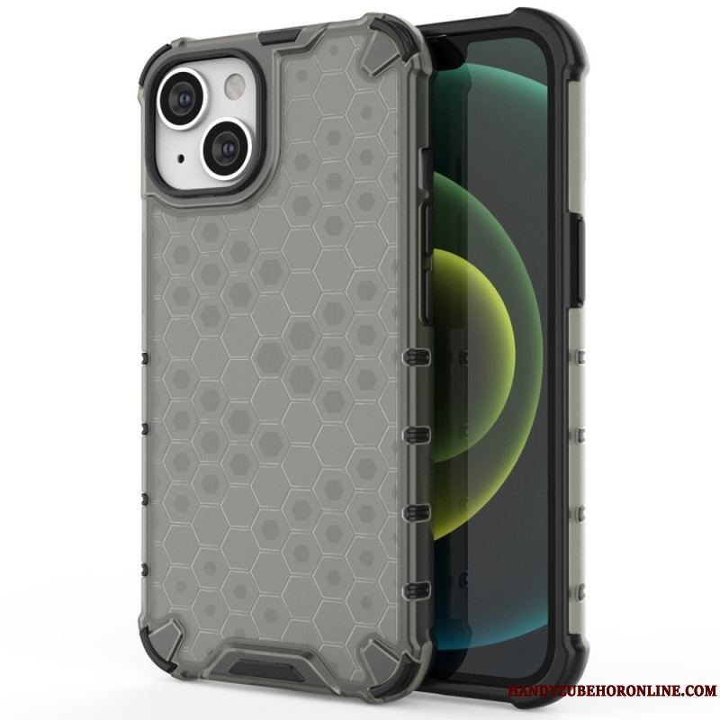 Mobilcover iPhone 14 Plus Honeycomb Stil