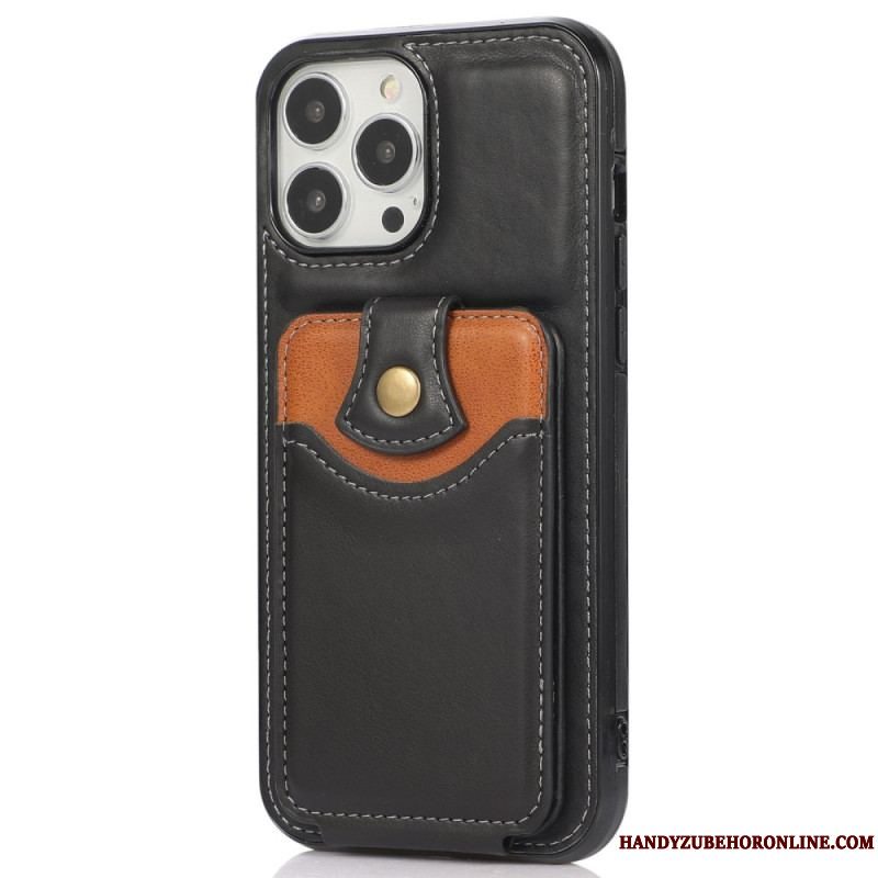 Mobilcover iPhone 14 Pro Flip Cover Sammenfoldelig Kortholder