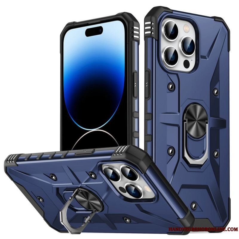Mobilcover iPhone 14 Pro Max Beskyttelsessæt Ring-support Optimal Beskyttelse