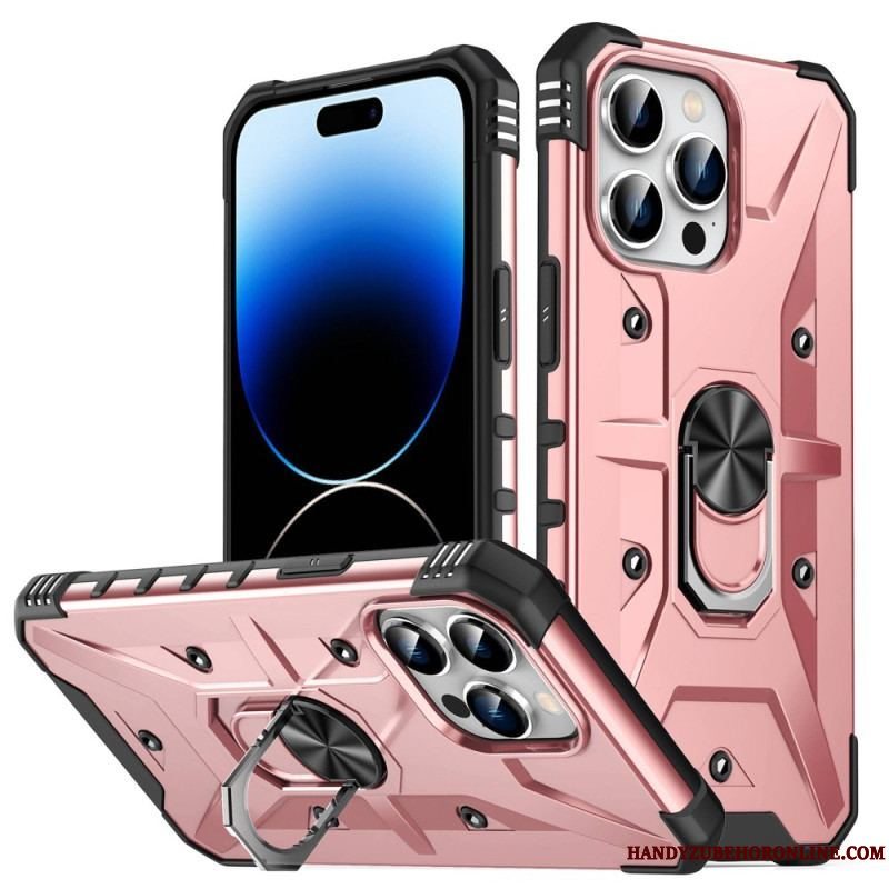 Mobilcover iPhone 14 Pro Max Beskyttelsessæt Ring-support Optimal Beskyttelse