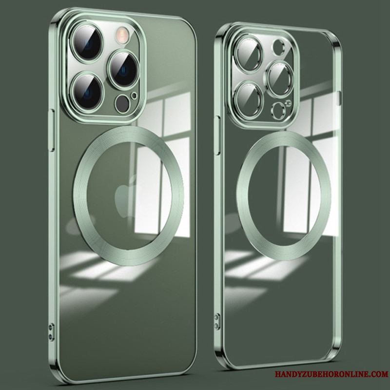 Mobilcover iPhone 14 Pro Max Gennemsigtig Magsafe Kompatibel