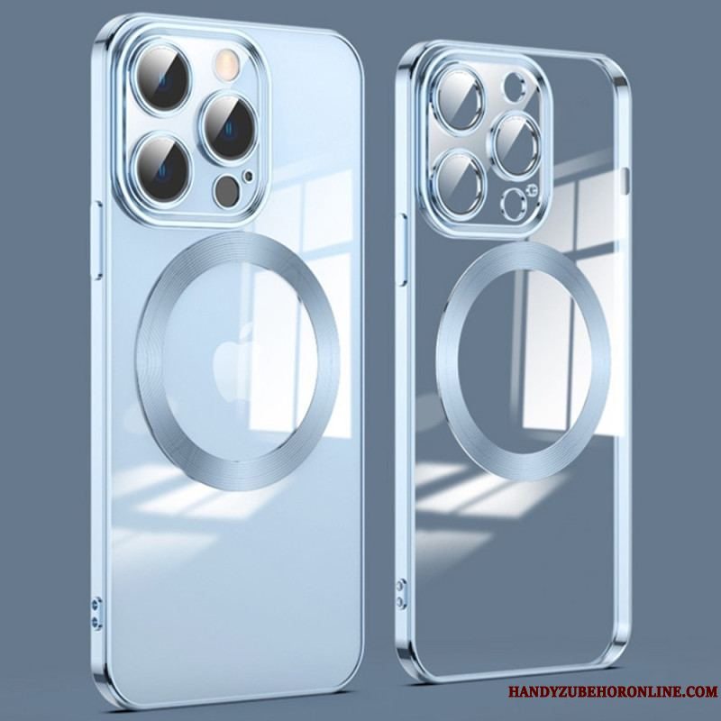 Mobilcover iPhone 14 Pro Max Gennemsigtig Magsafe Kompatibel