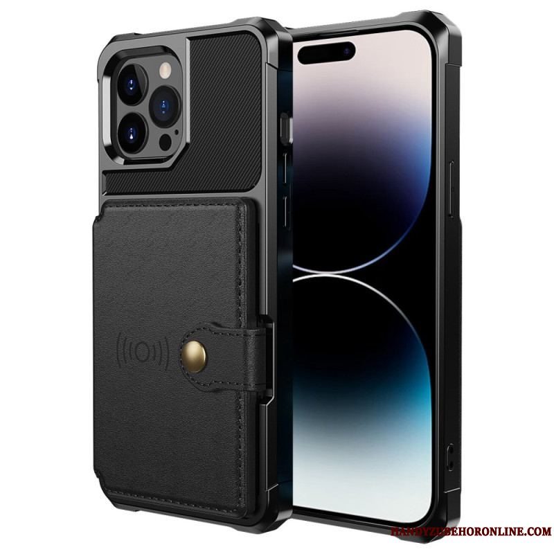 Mobilcover iPhone 14 Pro Max Integreret Kortholder