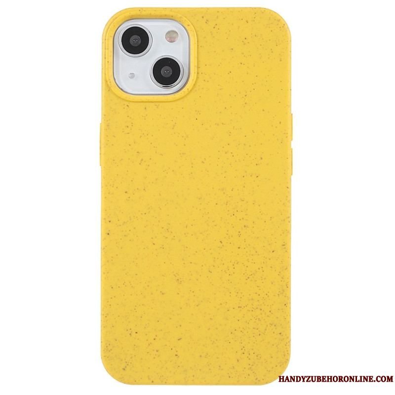 Mobilcover iPhone 15 Plus Wheat Straw Design