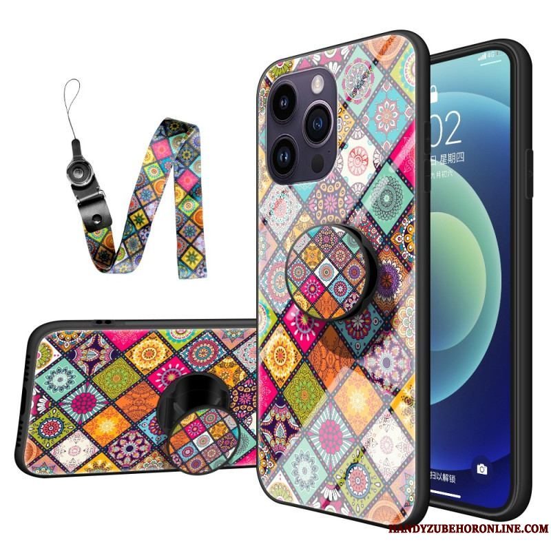 Mobilcover iPhone 15 Pro Max Patchwork