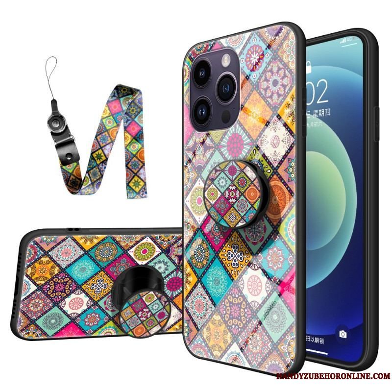 Mobilcover iPhone 15 Pro Max Patchwork