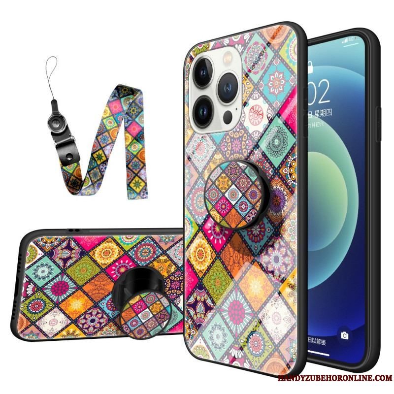 Mobilcover iPhone 15 Pro Patchwork