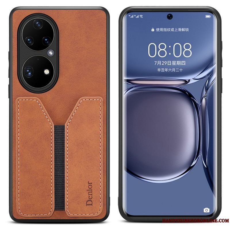 Cover Huawei P50 Pro Denior Elastisk Kortholder