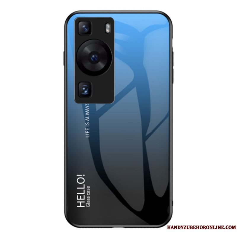 Cover Huawei P60 Pro Hej Hærdet Glas