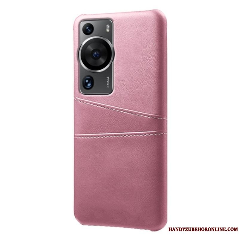 Cover Huawei P60 Pro Læder Effekt Kortholder