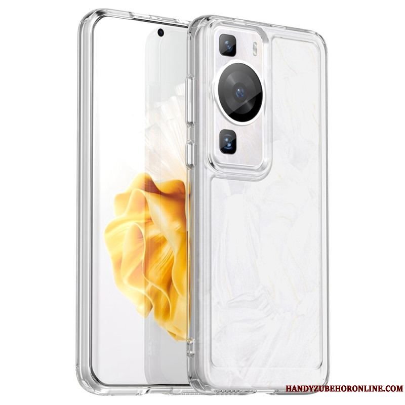 Cover Huawei P60 Pro Transparent Candy Series