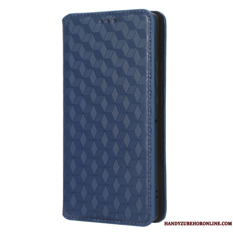 Cover Motorola Edge 40 Pro Flip Cover 3d Mønster