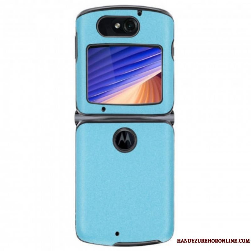 Cover Motorola Razr 5G Slibet Kunstlæder