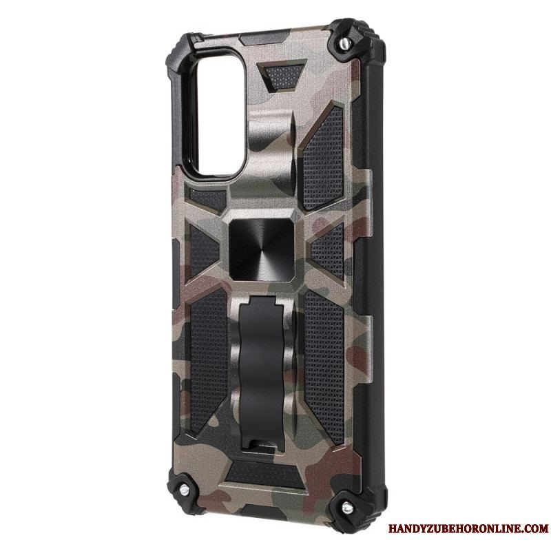 Cover Samsung Galaxy A13 5G / A04s Camouflage Aftagelig Støtte