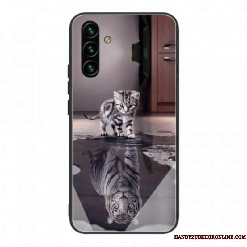 Cover Samsung Galaxy A13 5G / A04s Hærdet Glas Ernest The Tiger