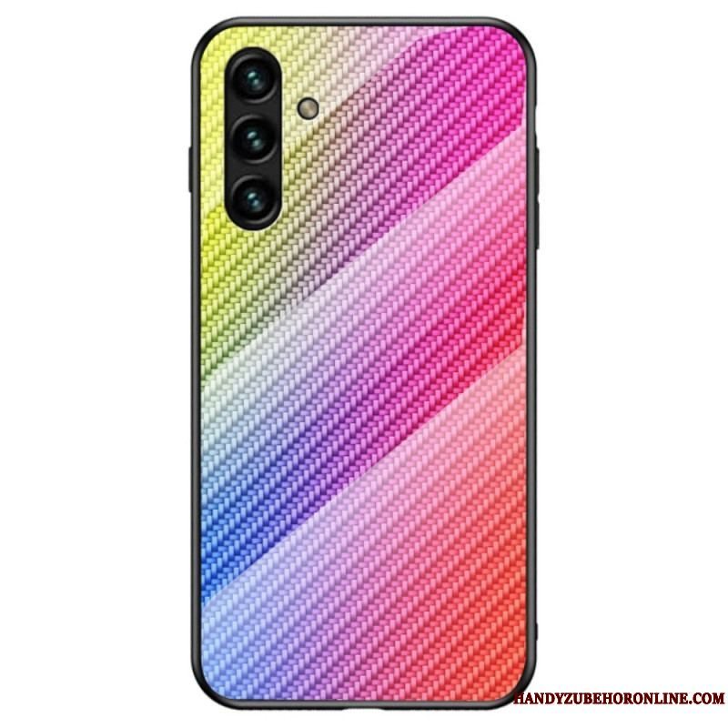 Cover Samsung Galaxy A13 5G / A04s Kulfiber Hærdet Glas