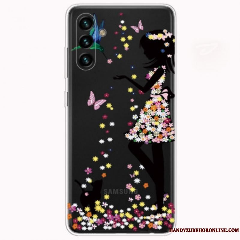 Cover Samsung Galaxy A13 5G / A04s Smukt Blomsterhoved