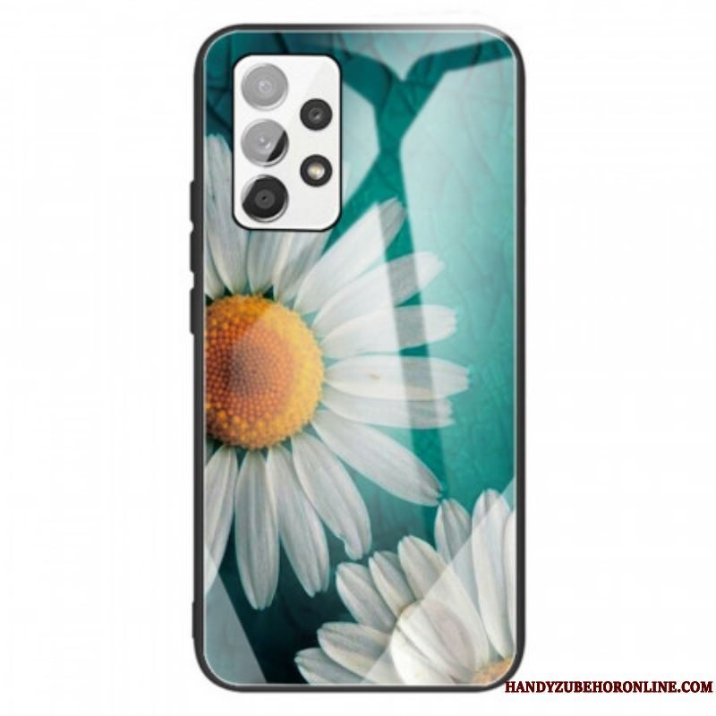 Cover Samsung Galaxy A13 Daisy Hærdet Glas