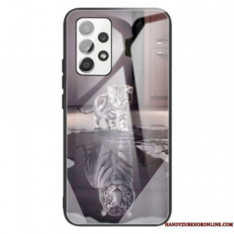 Cover Samsung Galaxy A13 Hærdet Glas Ernest The Tiger